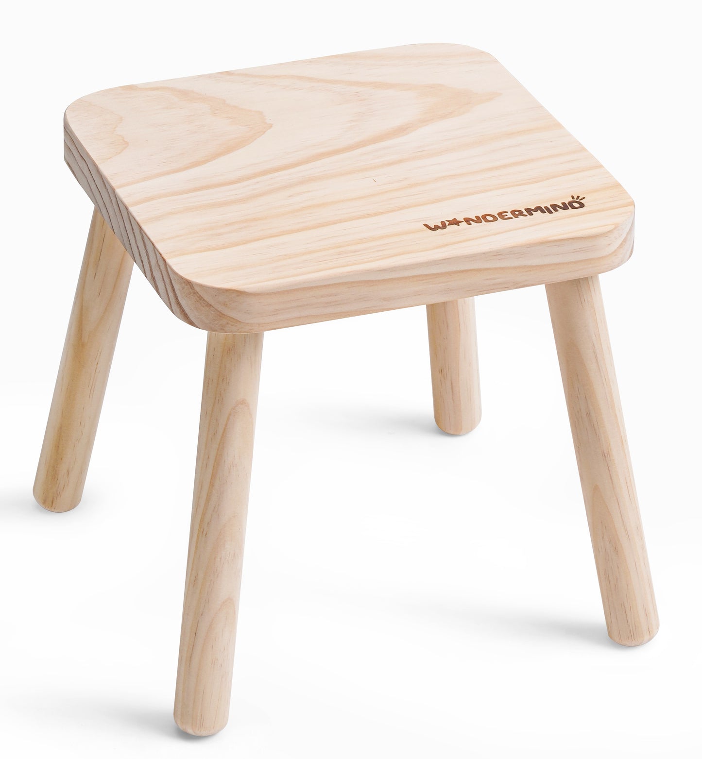 Solid Wood Montessori Children's Play Table Set + Stool, Building Blocks & Writing Set - LEGO® and DUPLO® compatible - WonderMind