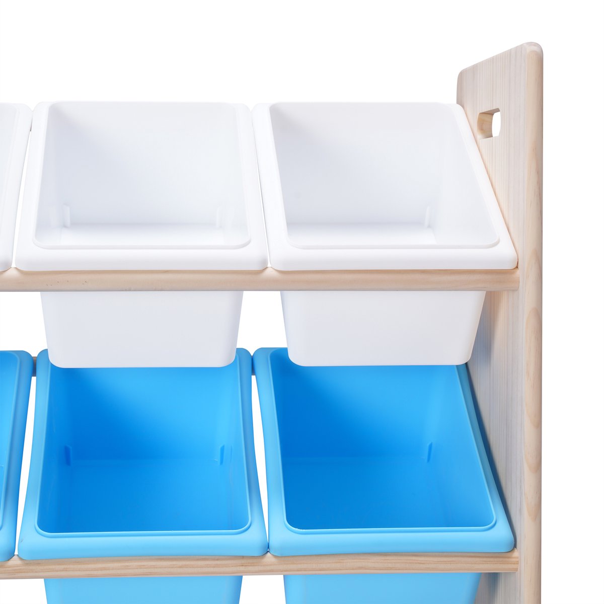 Montessori children's solid wood toy organizer - WonderMind